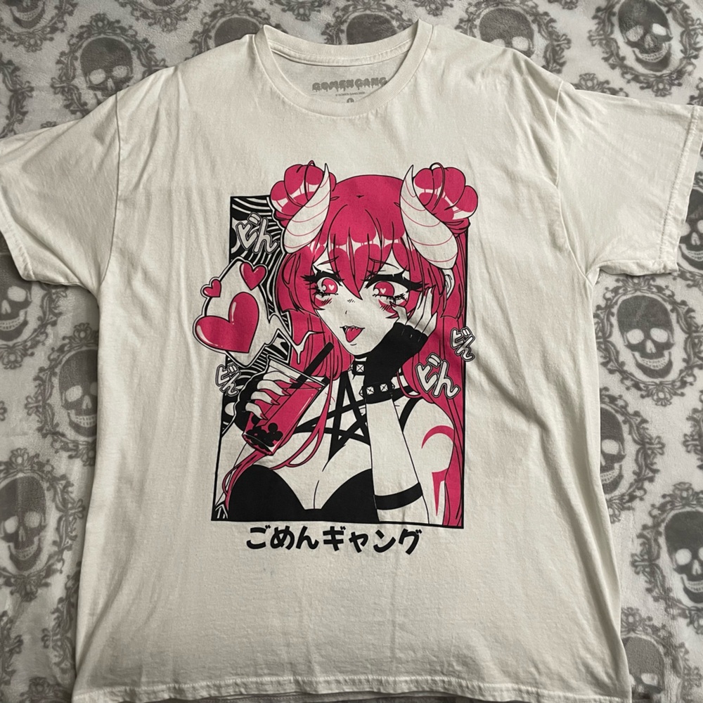 Spencer’s Anime Boba Girl Unisex T-shirt